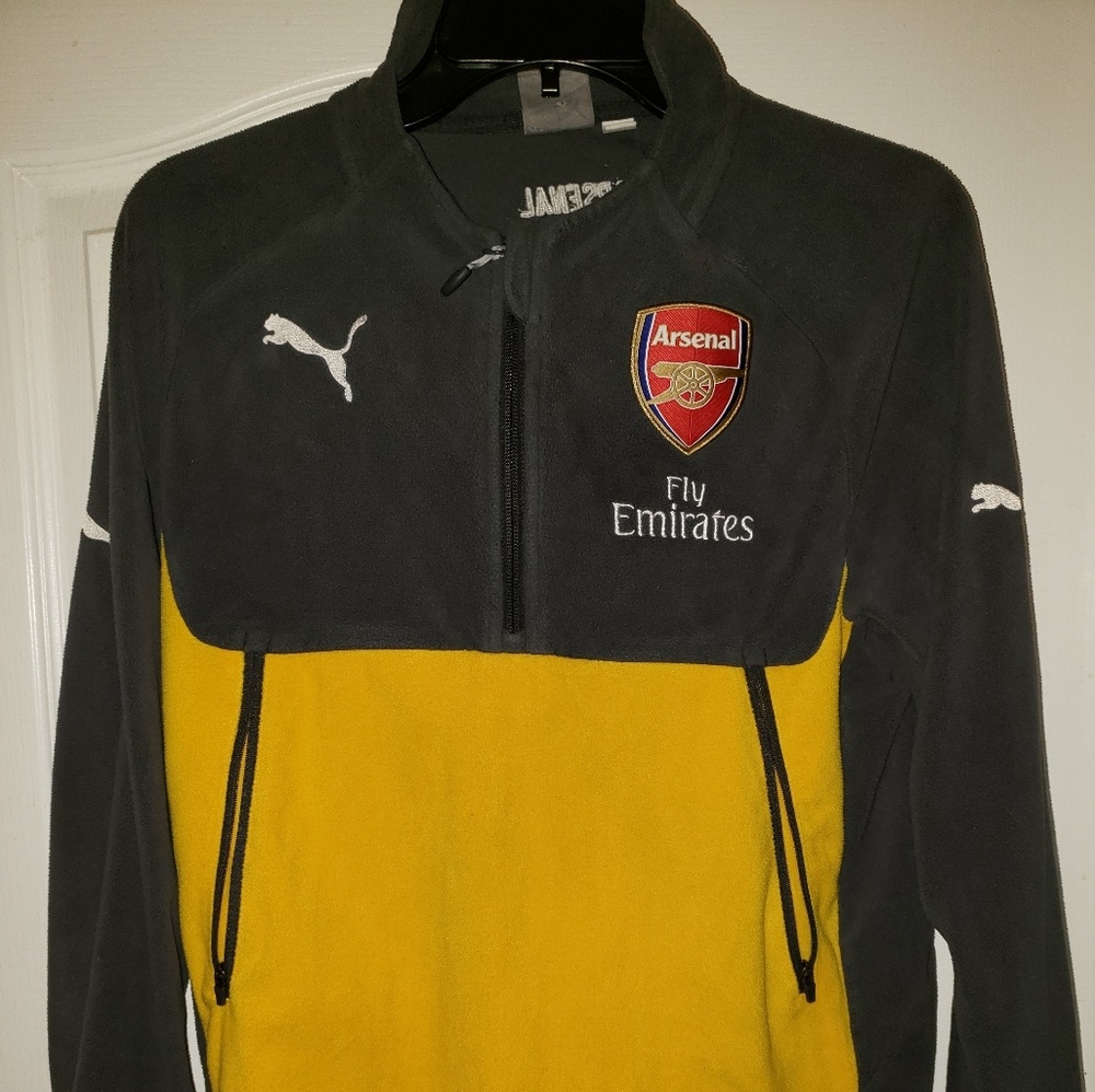 Puma Arsenal pullover sweatshirt jacket
